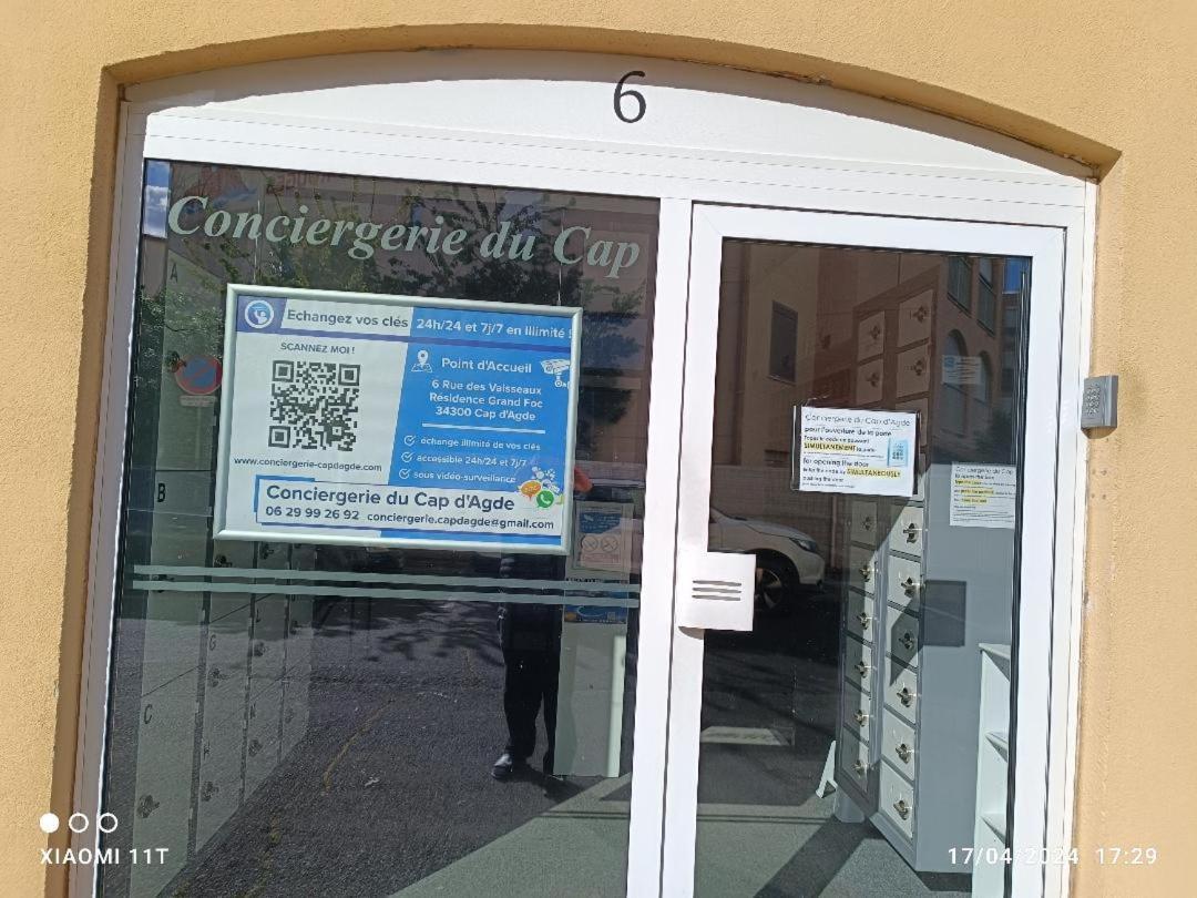 Studio Au Cap D'Agde Dans Les Pinedes Exterior foto